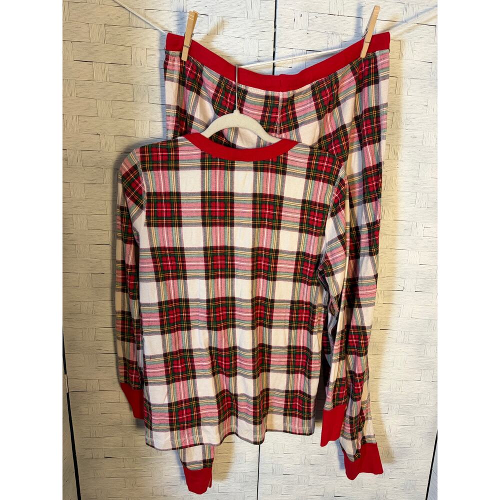 Hannah Anderson women's plaid pajamas organic tartan classic cozycore heritage - Picture 2 of 12